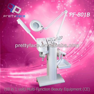 PF-801B 10 in 1 multifunction beauty machine/treatment facial multifunction beauty machine