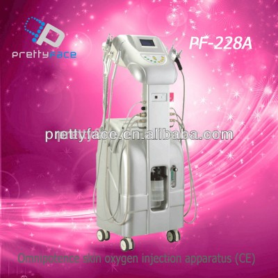 2017 NEW Oxygen inject jet peel/skin whitening injection oxygen beauty machine(CE) for sale