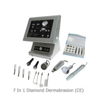 PF-777+ ,8 in 1 Diamond Dermabration ,high frequency,ultrasonic beauty machine.