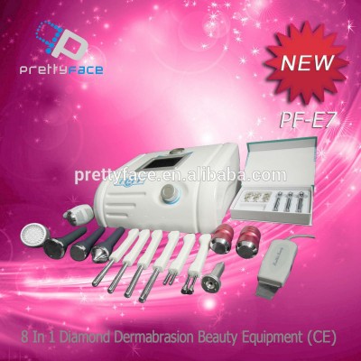 8 in 1 multifunction facial machine new style facial diamond peeling machine