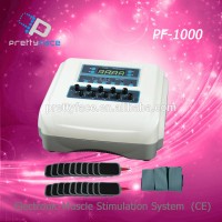 Professional fitness EMS Electro stimulation machine combining infrared slimming and electronic muscle stimulator