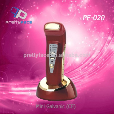 2017face rejuvenation machine galvanic photon ultrasonic ion facial massage , ultrasound facial machine