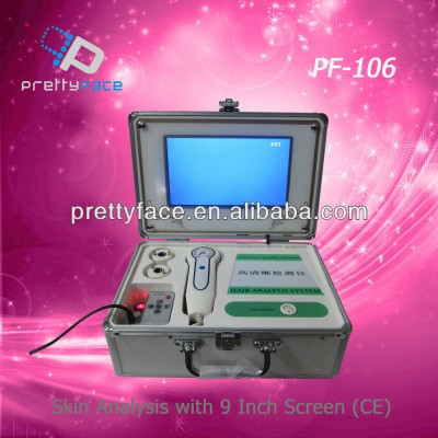 LCD Skin Hair Analysis Analyzer Magnifier Beauty Machine For Salon and Beauyt Spa use